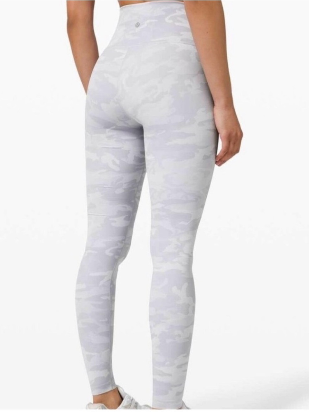 Lululemon wunder under white camo leggings
